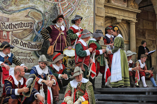 Impressionen von den Reichsstadt-Festtagen in Rothenburg ob der Tauber