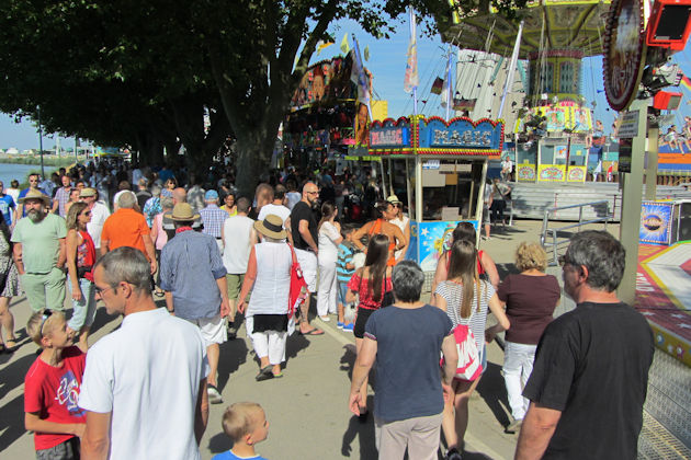 Impressionen vom Rheinischen Fischerfest in Gernsheim