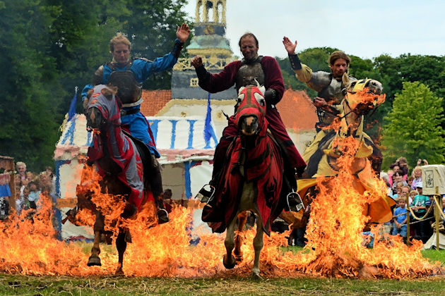 Impressionen vom Ritterfest zu Dornum