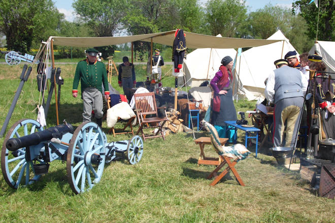 Impressionen vom Scharnhorstfest in Großgörschen bei Lützen