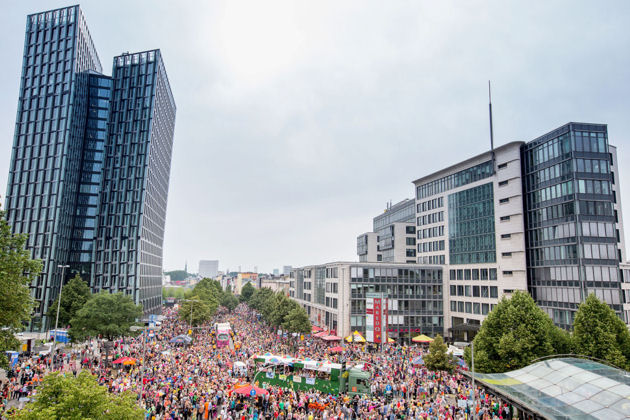 Eindrücke vom Schlagermove in Hamburg