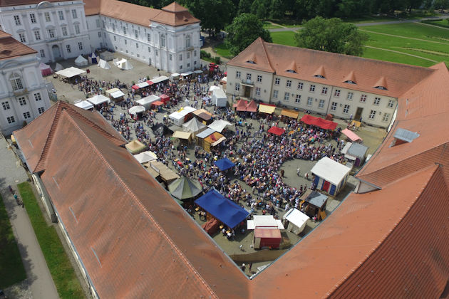 Impressionen vom Schlossfest auf dem Schloss Oranienburg