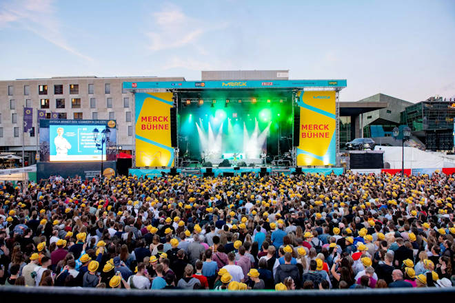 Impressionen vom Schlossgrabenfest in Darmstadt