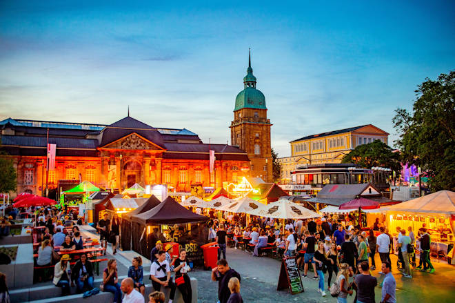 Impressionen vom Schlossgrabenfest in Darmstadt
