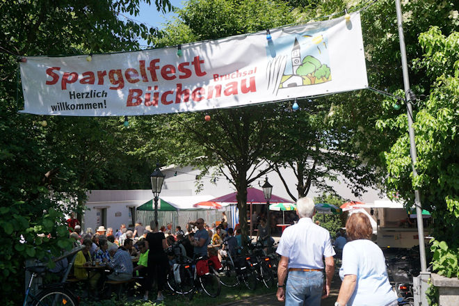 Impressionen vom Spargelfest in Bruchsal