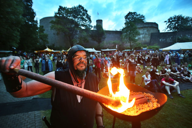 Impressionen vom Sparrenburgfest in Bielefeld