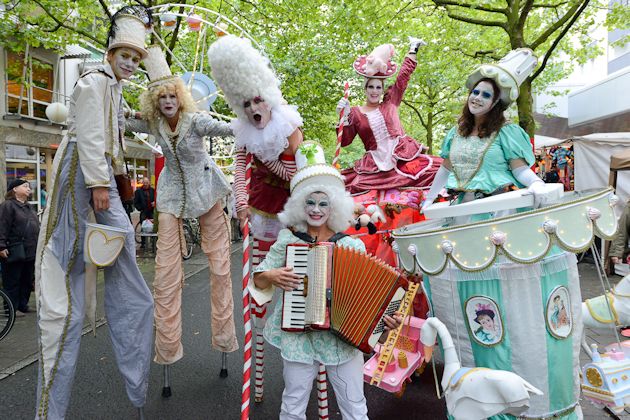 Impressionen vom STAMP Internationales Festival der Straßenkünste Hamburg