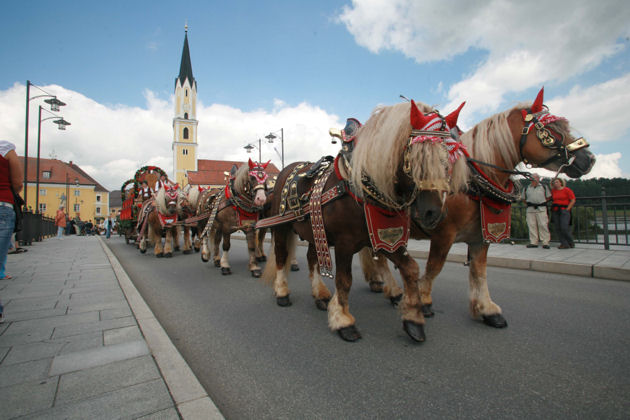 Impressionen vom Traditionellen Volksfest in Vilshofen an der Donau