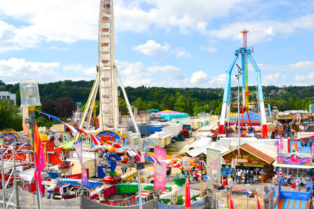 Impressionen vom Ulmer Volksfest