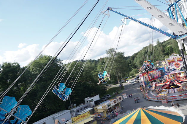 Impressionen vom Volksfest in Grafenau