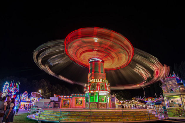 Was wäre das Volksfest in Neuburg an der Donau ohne Fahrgeschäfte.