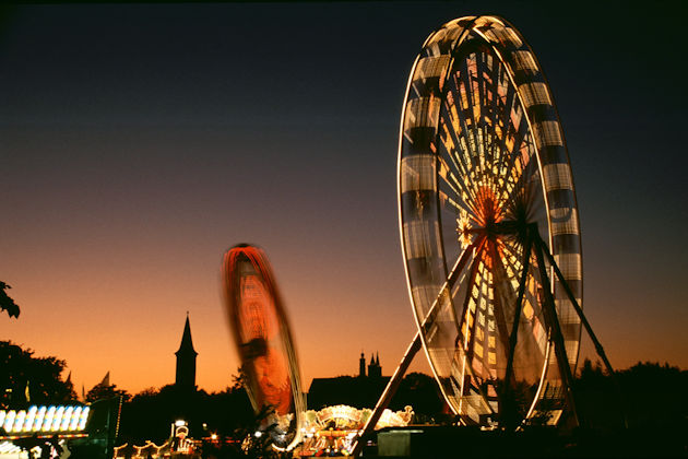 Impressionen vom Volksfest in Rothenburg ob der Tauber