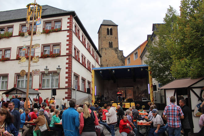 Impressionen vom Weidschen Kuchenmarkt in Weida