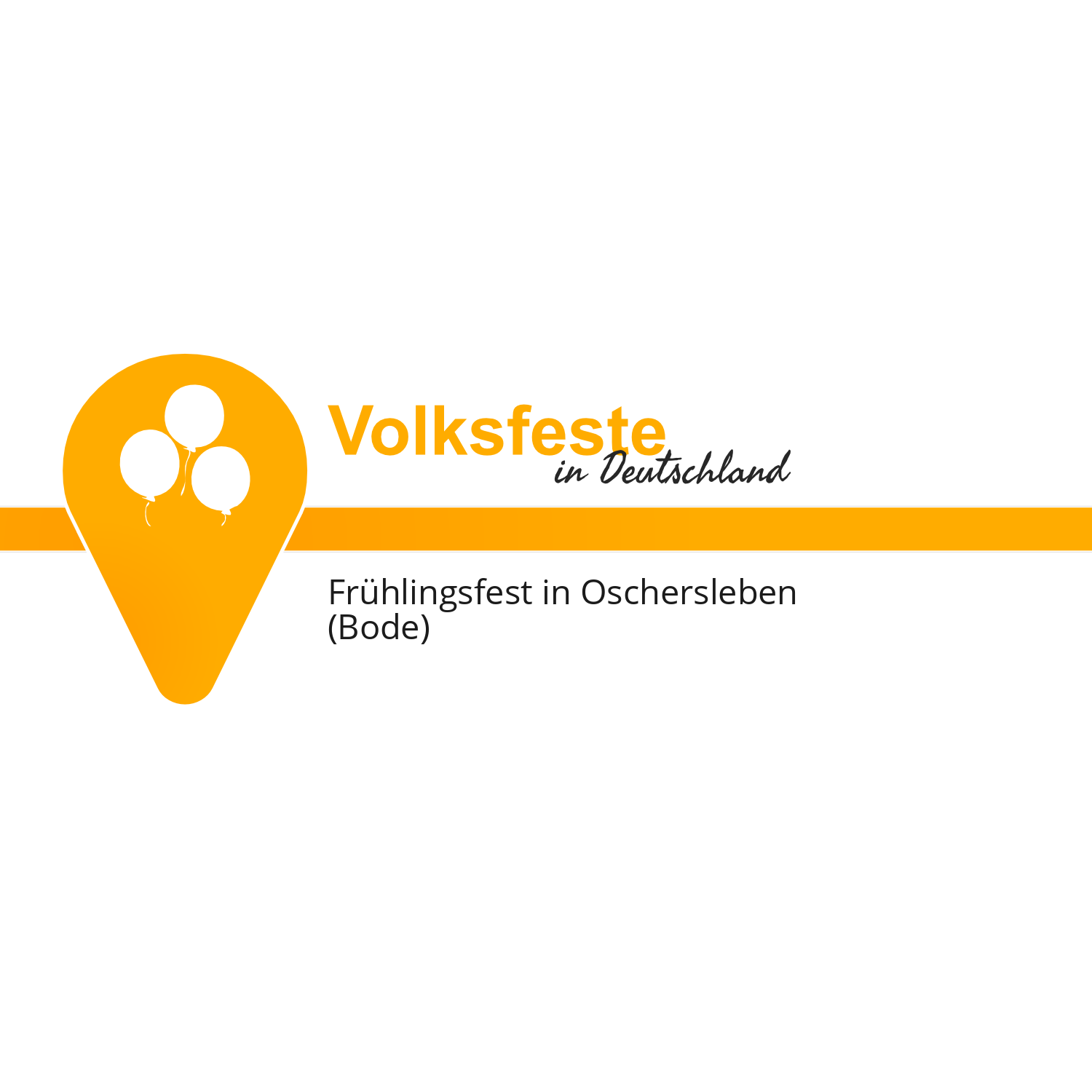 Frühlingsfest in Oschersleben (Bode)